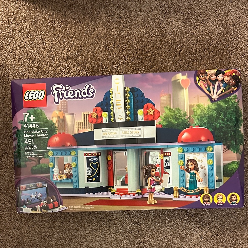 LEGO Friends Heartlake City Movie Theater Set (Retired) - 41448